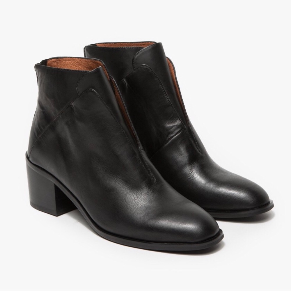 Jeffrey Campbell Jermaine Black Ankle Boot